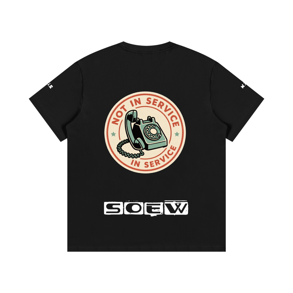 Men Not in service Cotton T-Shirt