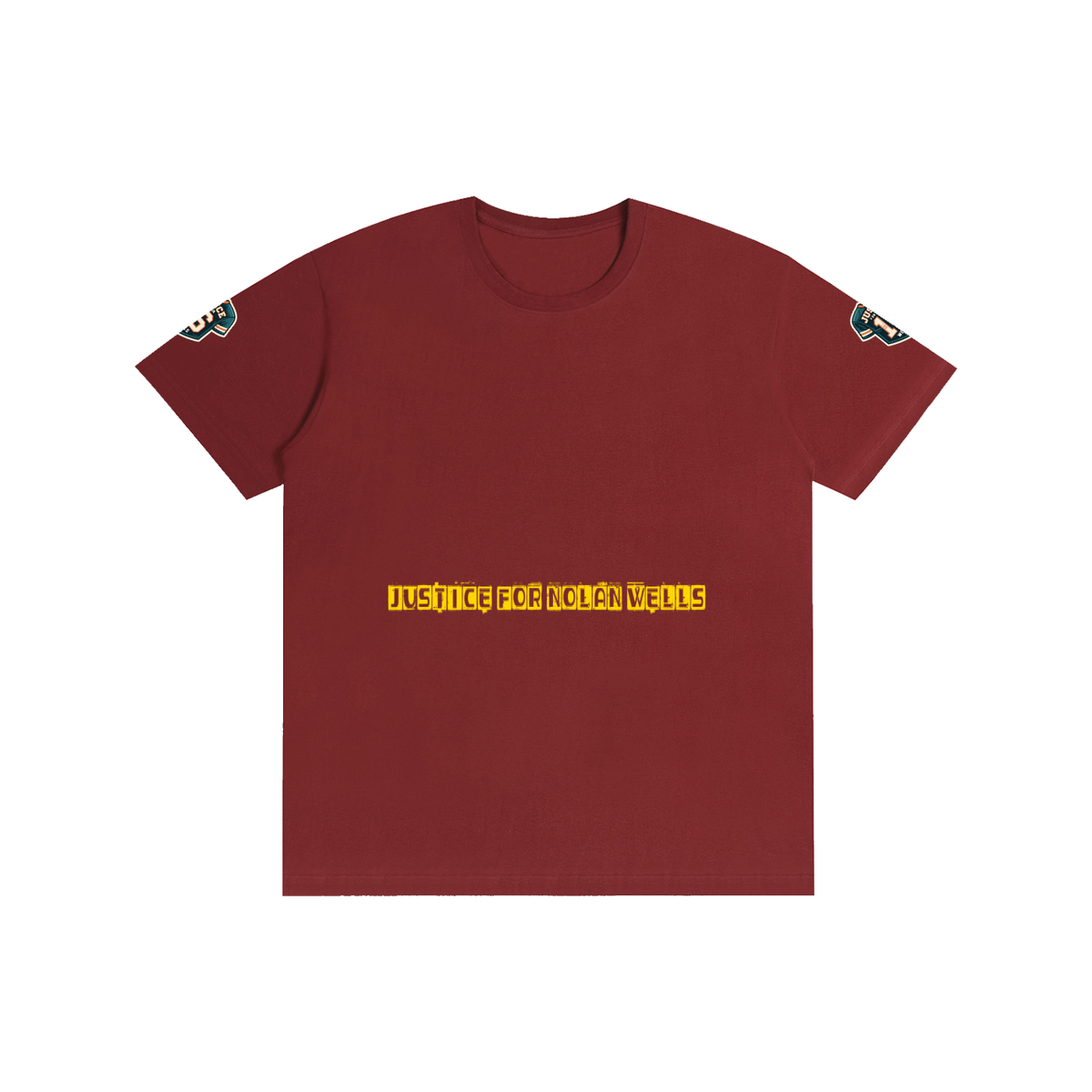 Justice for Nolan wells Pure Cotton Unisex T-Shirt