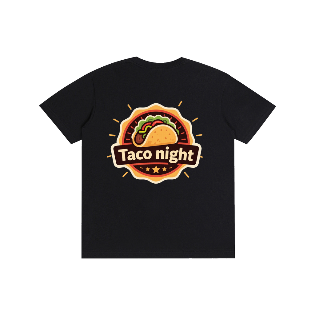 Taco night Pure Cotton Unisex T-Shirt