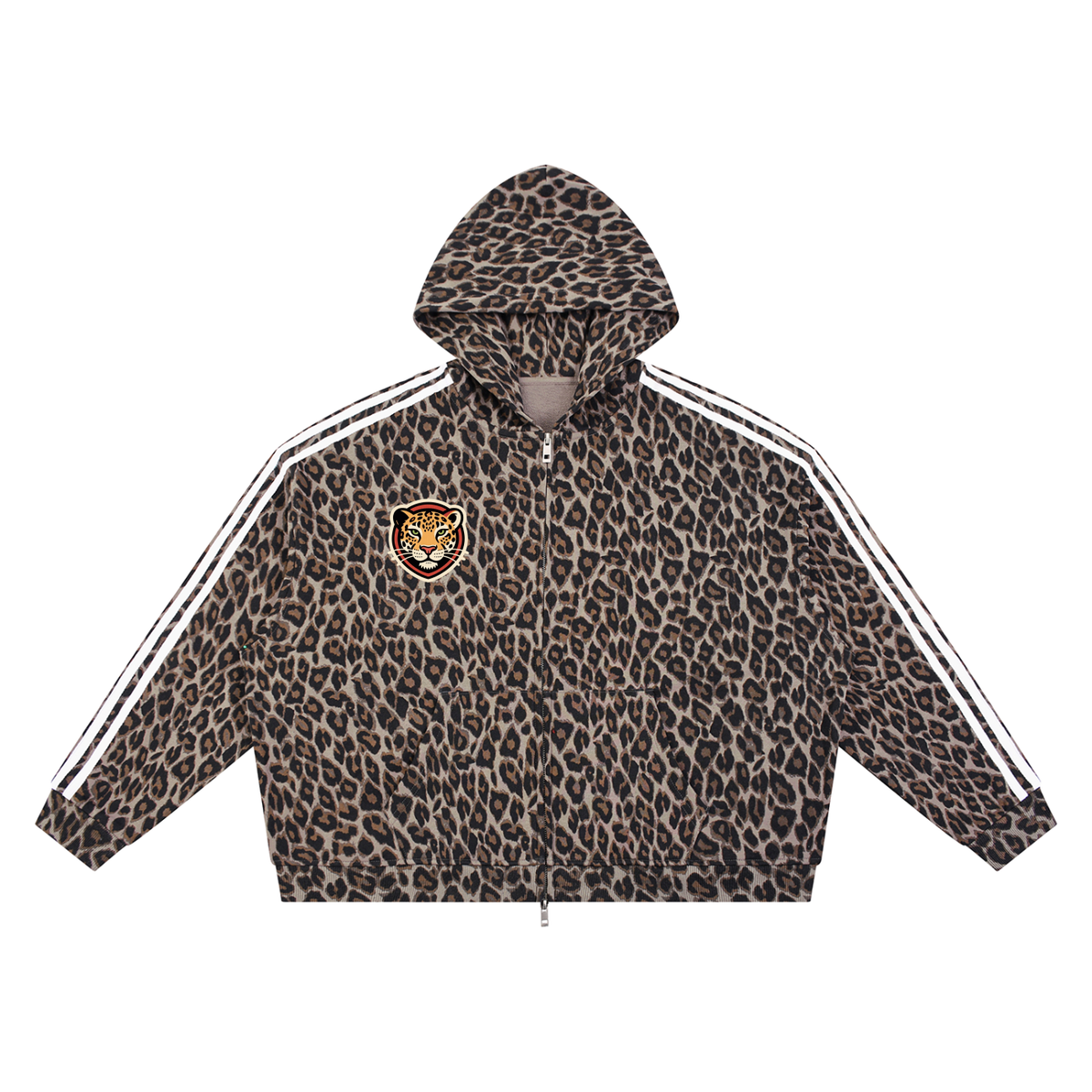 Leopard Unisex Leopard Full Zip Hoodie