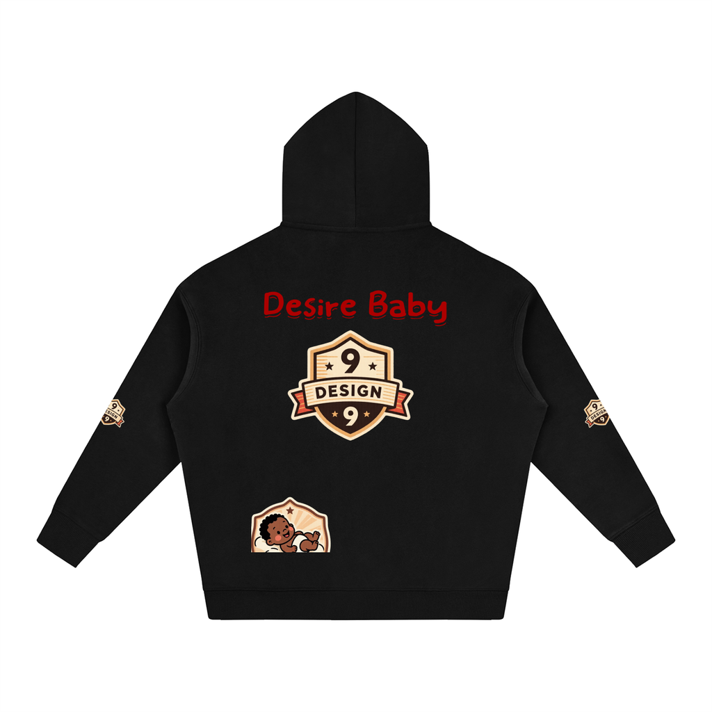 J9neworleans Desire baby Fleeced Hoodie