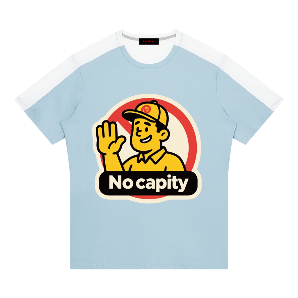 No capity Men's Color Block Performance T-Shirt