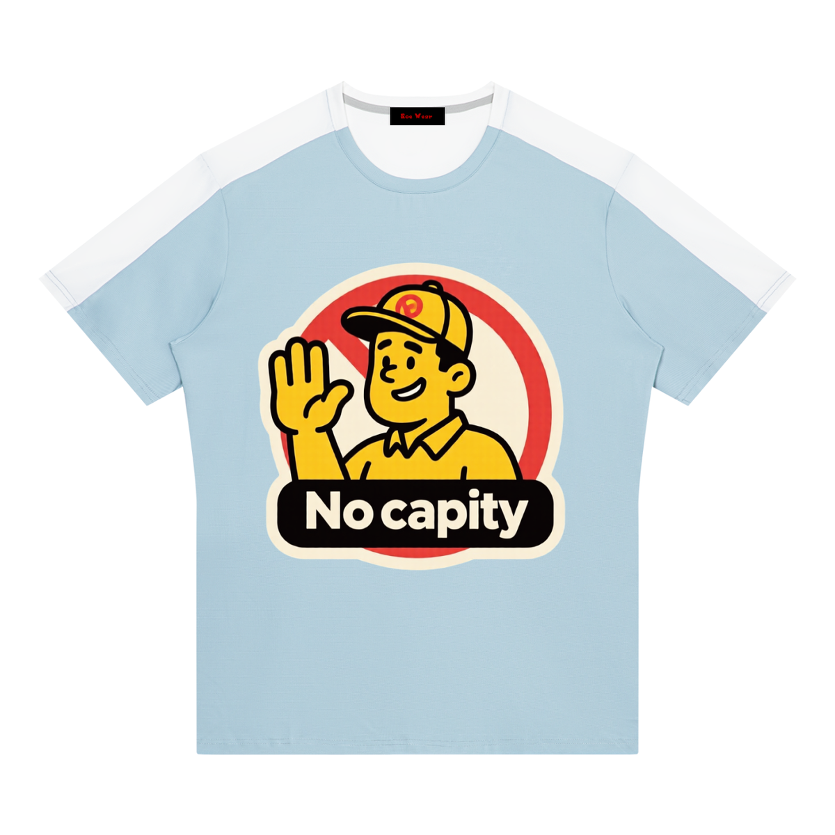 No capity Men's Color Block Performance T-Shirt