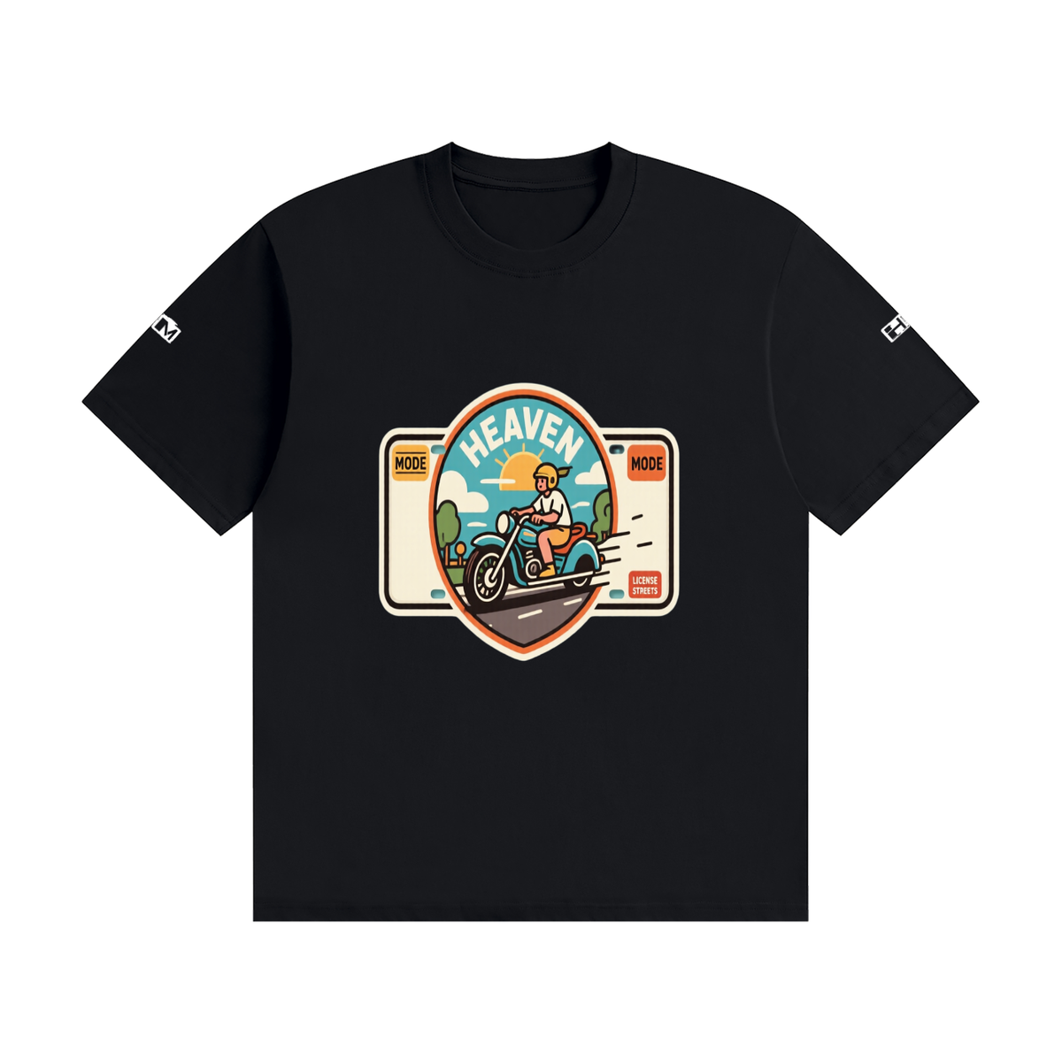 Heaven mode Unisex Seamless Cotton T-Shirt