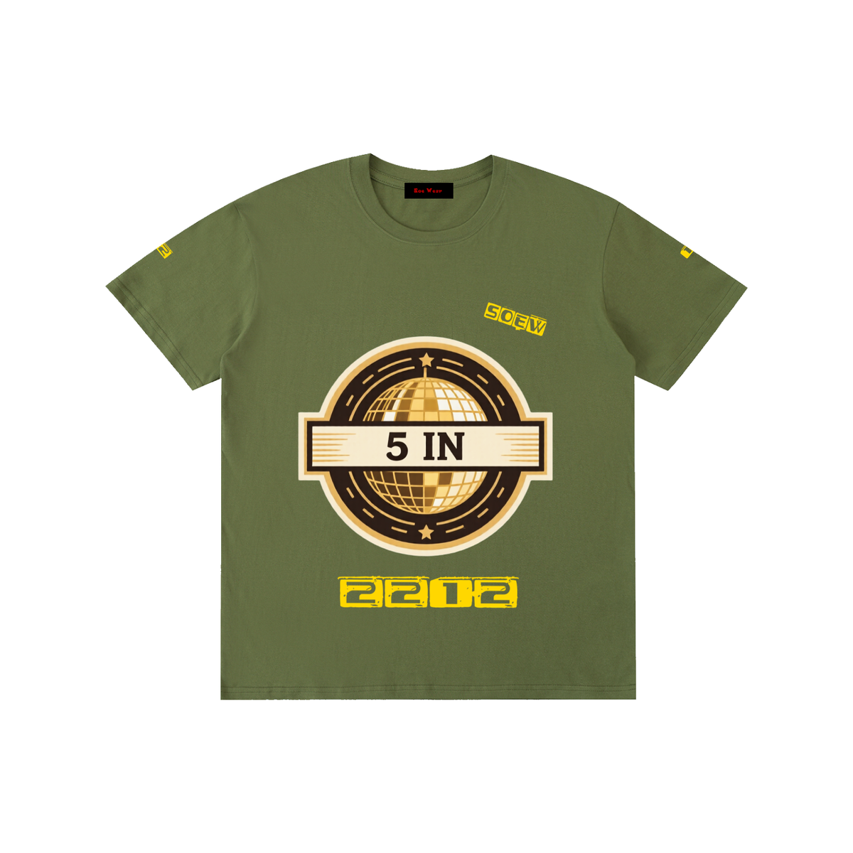 2212 Pure Cotton Unisex T-Shirt