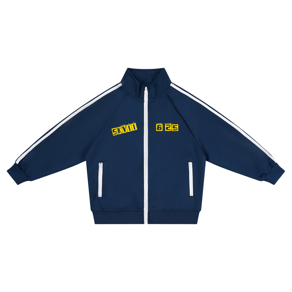 Skyii Kids’ Contrast Tape Coach Jacket