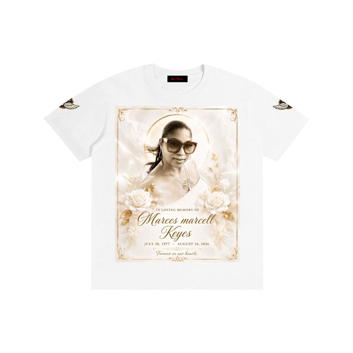 Rest in heaven babygirl Pure Cotton Unisex T-Shirt
