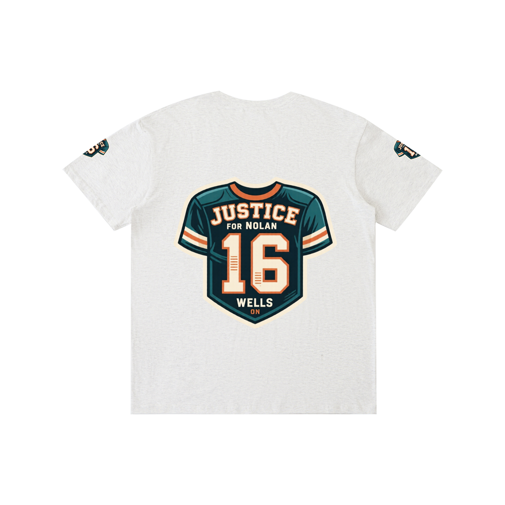 Justice for Nolan wells Pure Cotton Unisex T-Shirt