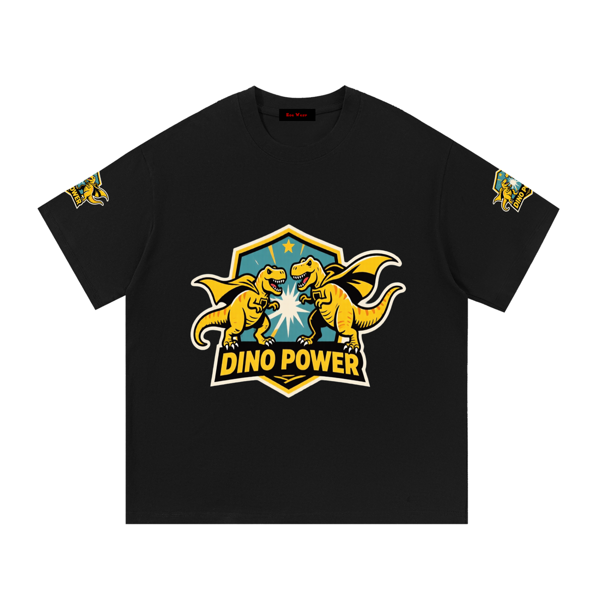 Dino power Essential Cotton T-Shirt