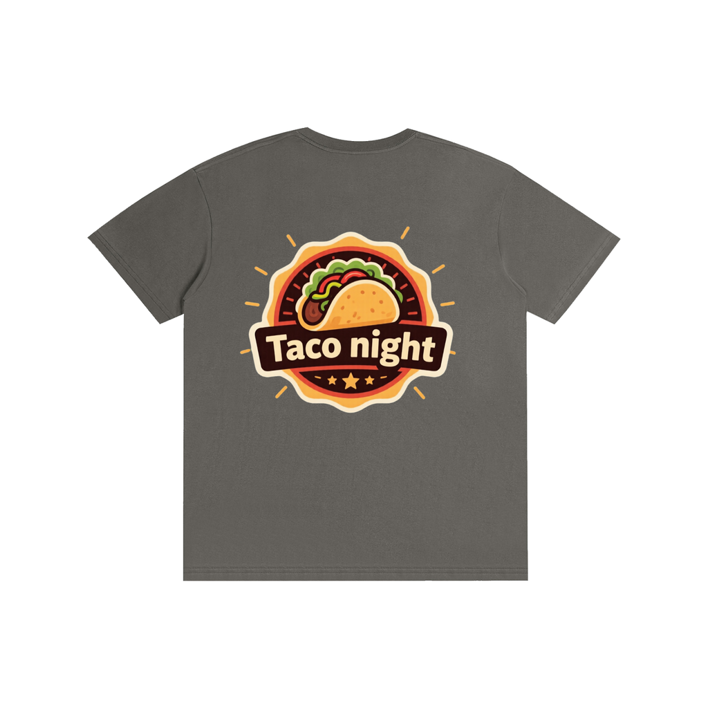 Taco night Pure Cotton Unisex T-Shirt