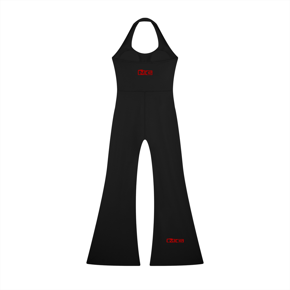 Mommy Gang Halter Flared Jumpsuit