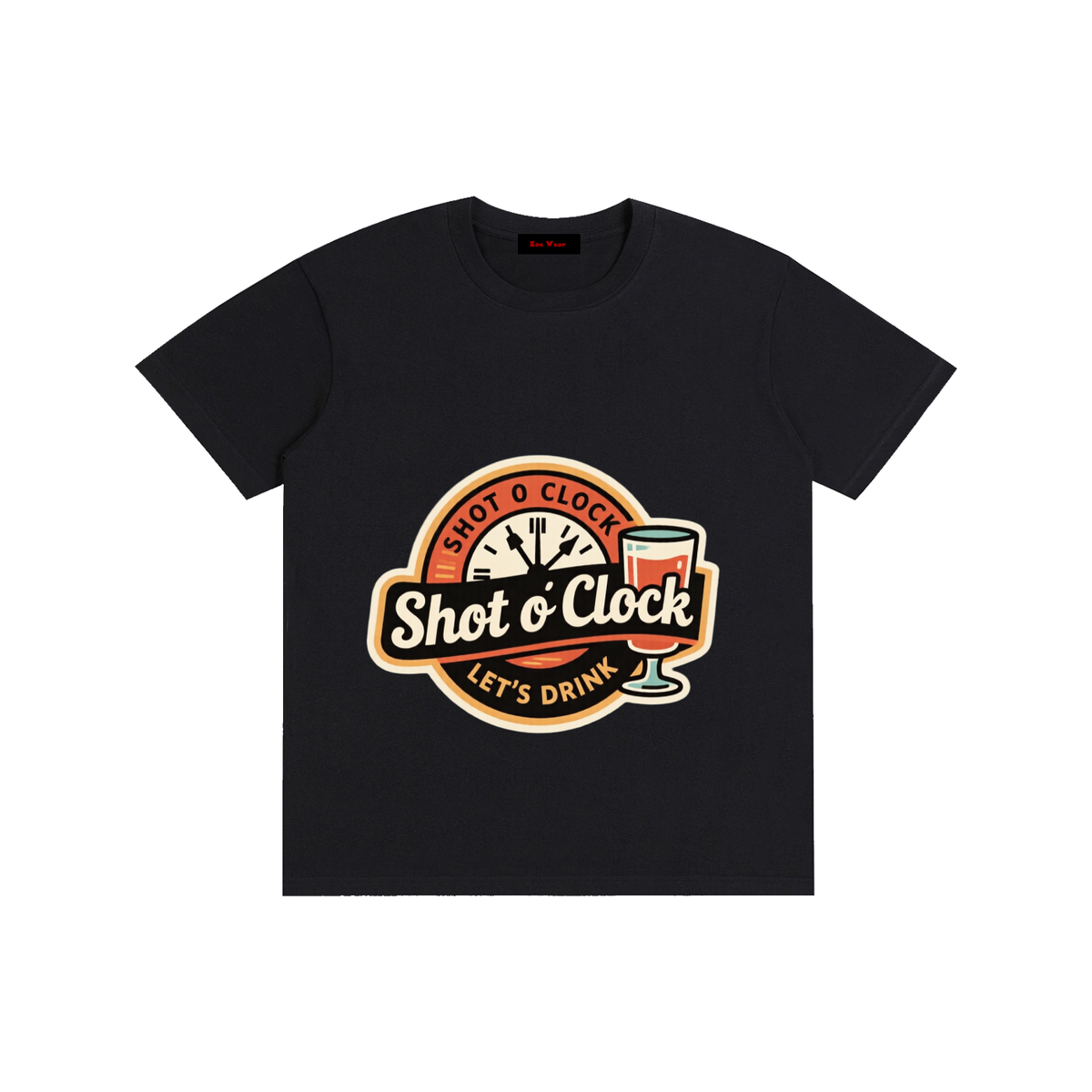 Shot o clock Pure Cotton Unisex T-Shirt
