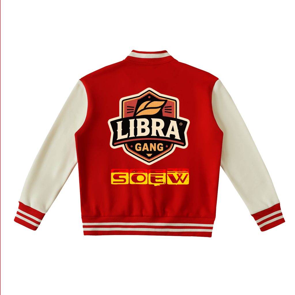 Drella Two-Tone Fleeced Varsity Jacket