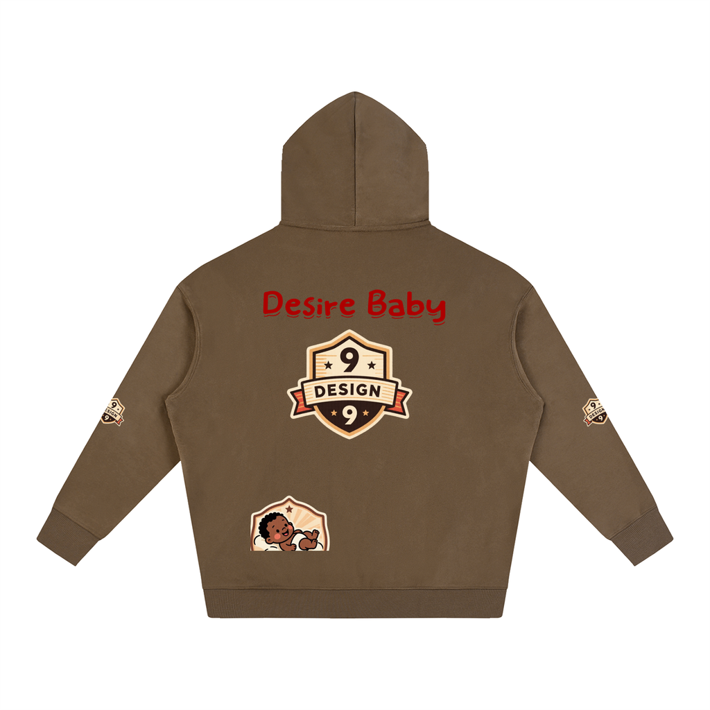 J9neworleans Desire baby Fleeced Hoodie