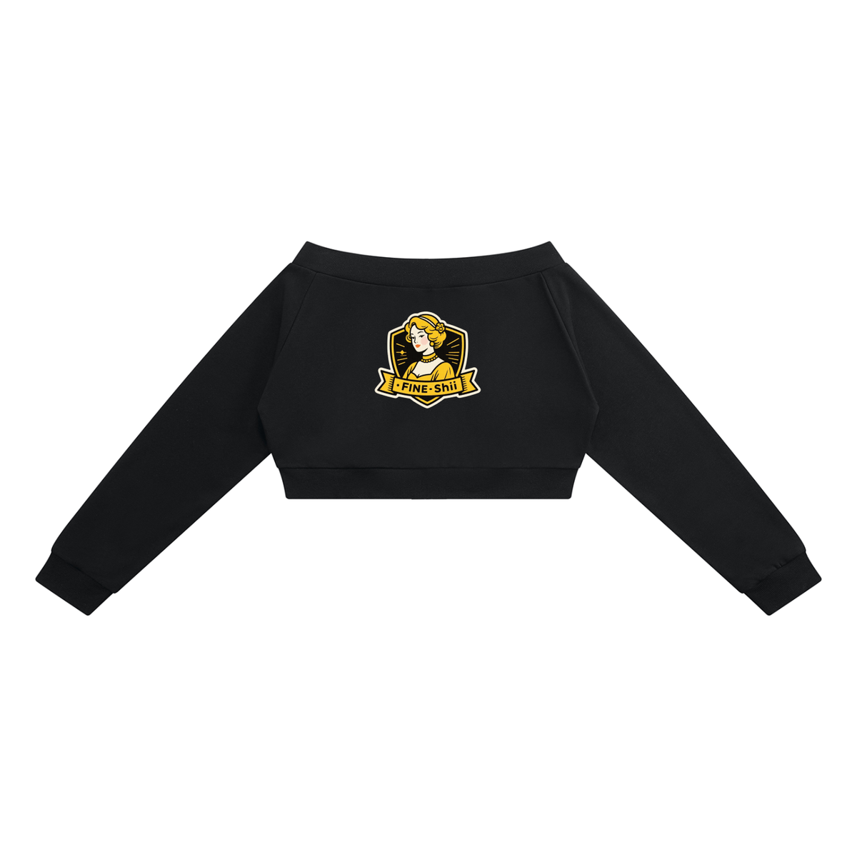Women's Off-Shoulder Full Zip Hoodie