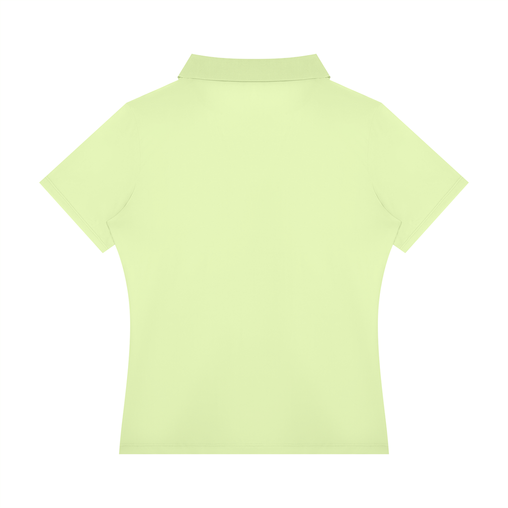 55 hearts Women’s Color Block Polo Shirt
