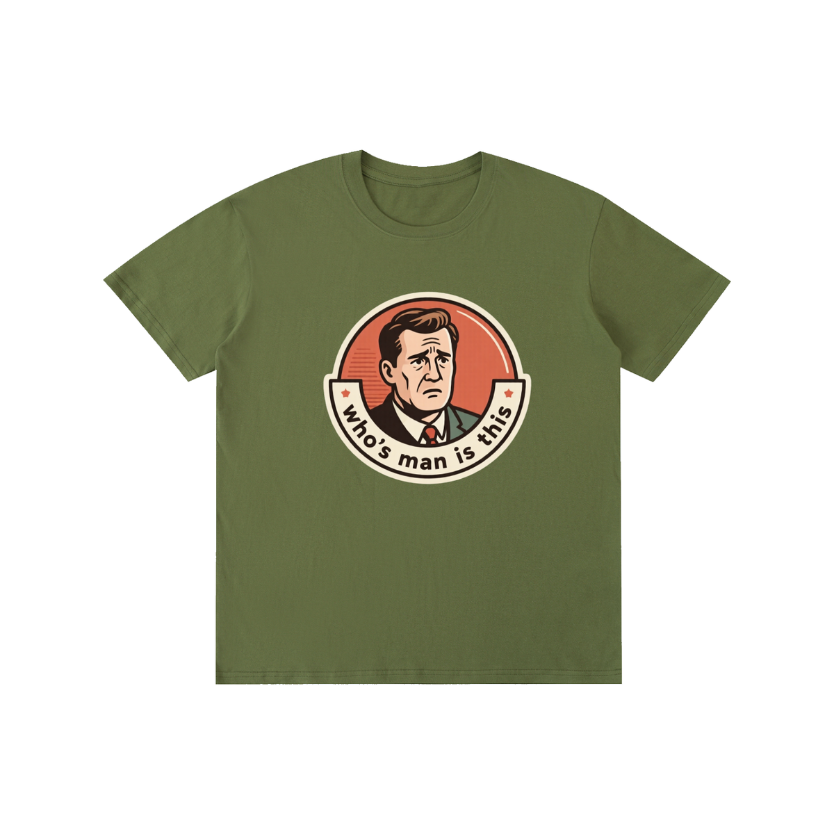 Who's man is this T-Shirt