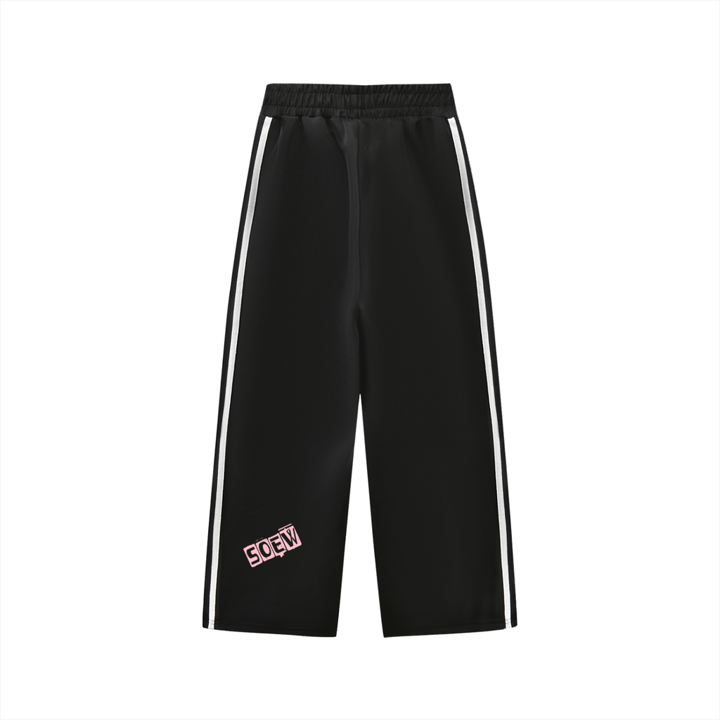 Skyii hello bunny Kids’ Contrast Tape Sweatpants