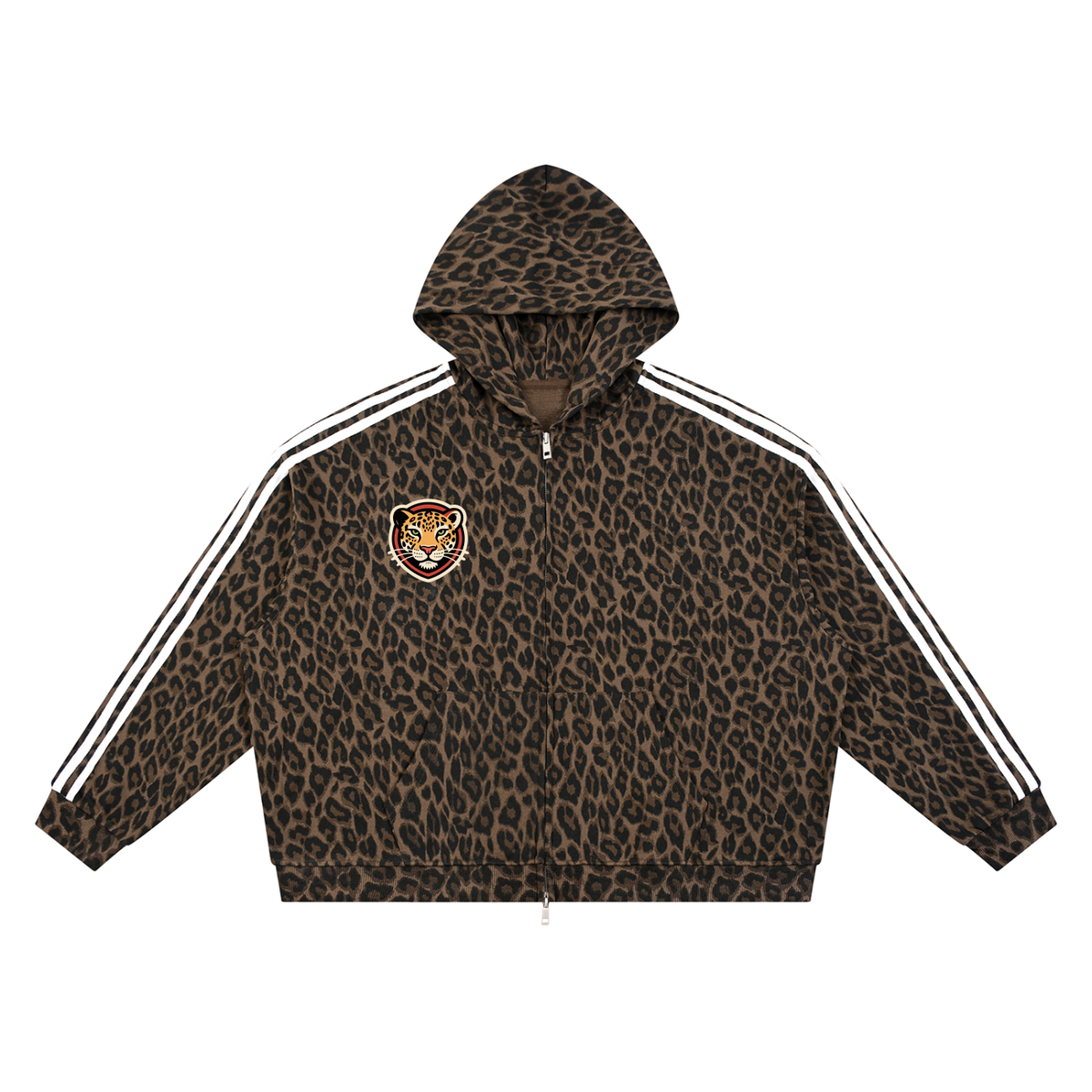 Leopard Unisex Leopard Full Zip Hoodie