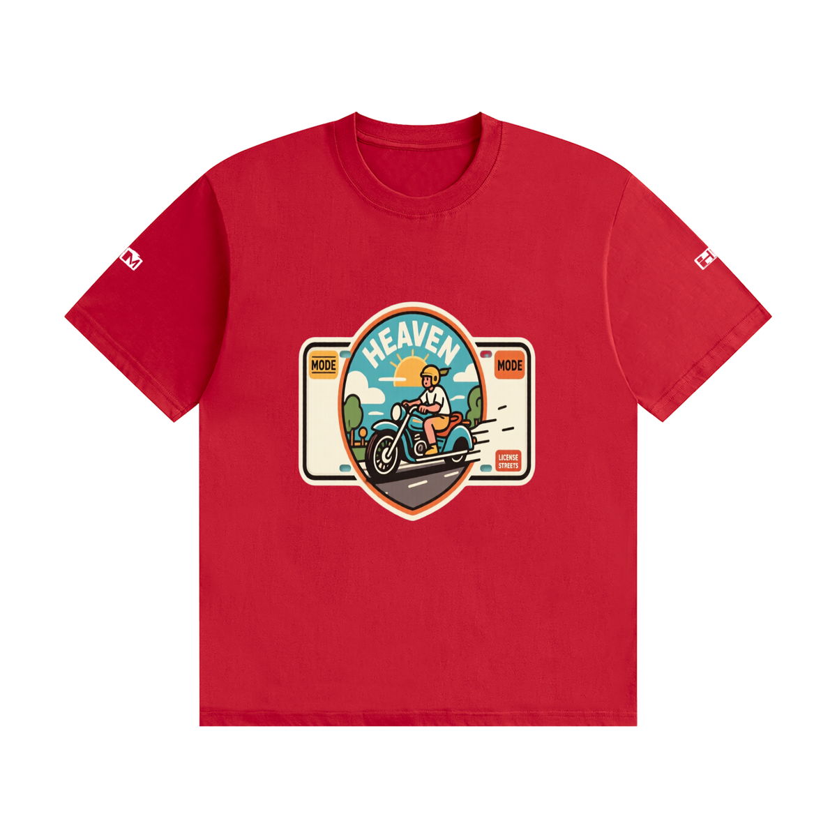 Heaven mode Unisex Seamless Cotton T-Shirt