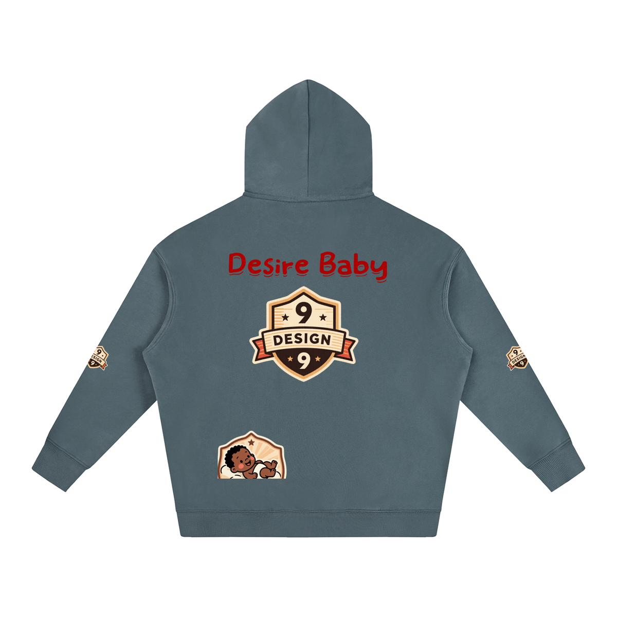 J9neworleans Desire baby Fleeced Hoodie