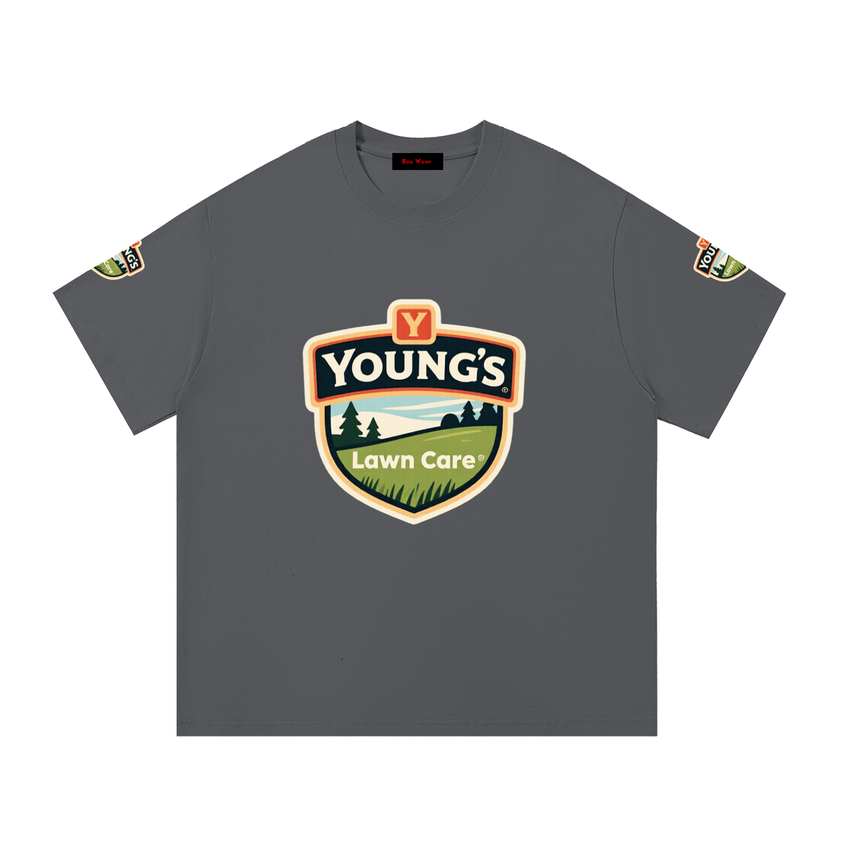 Youngs lawn care Essential Cotton T-Shirt