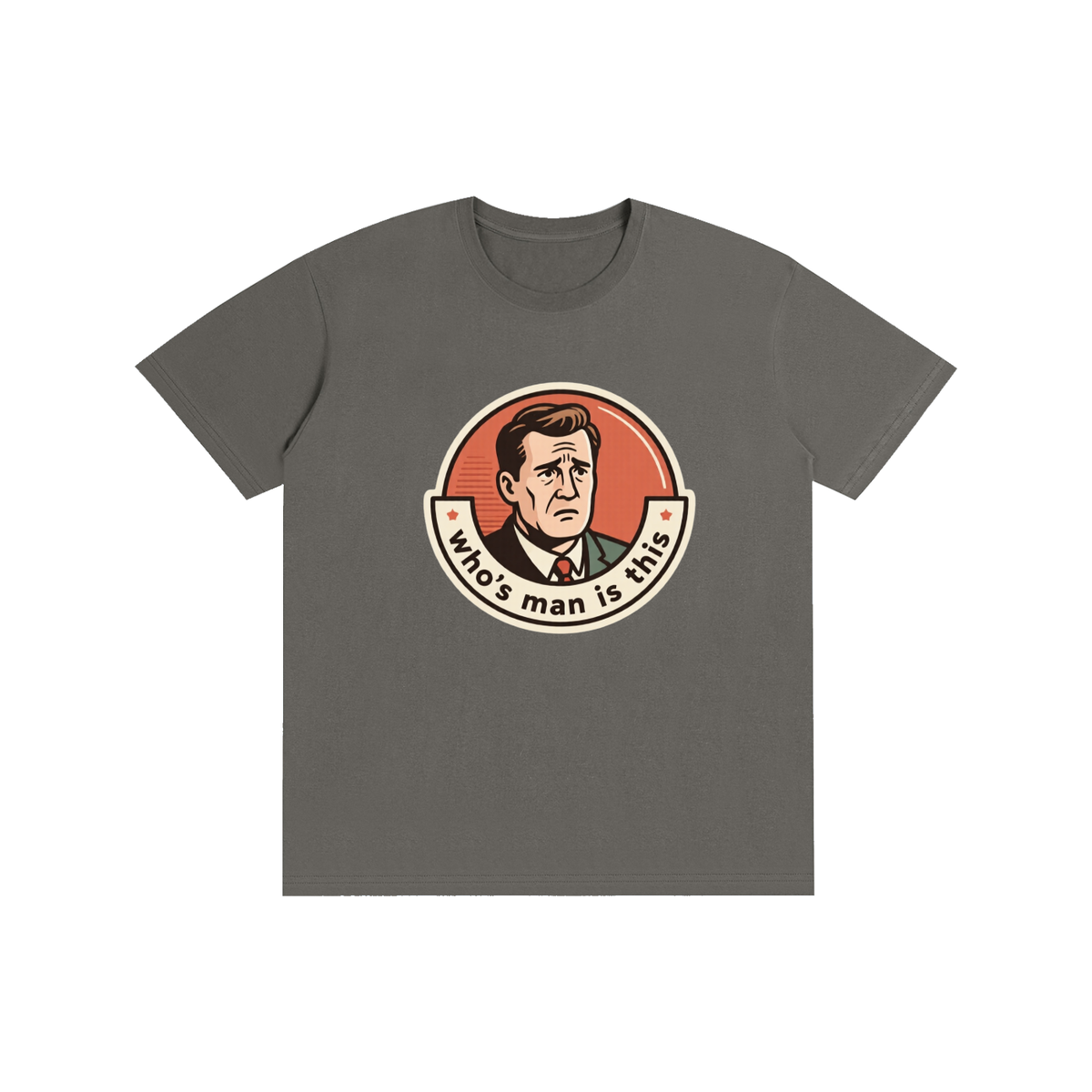Who's man is this T-Shirt