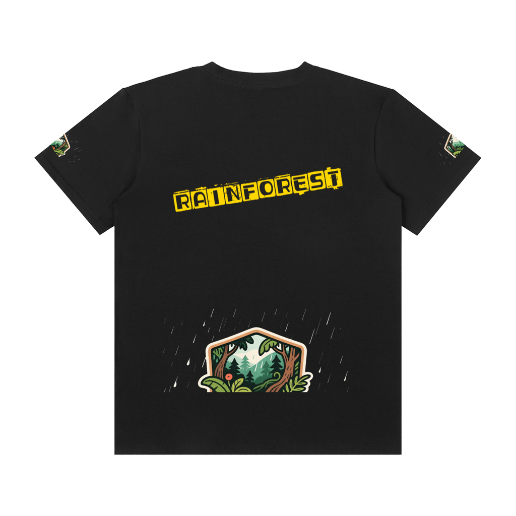 Rainforest Unisex Classic Crew Neck Cotton T-Shirt