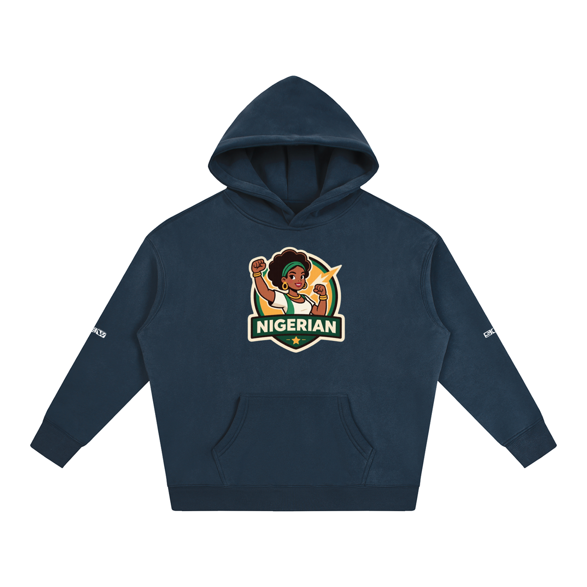 Mighty Marv Oversize Fleeced Hoodie