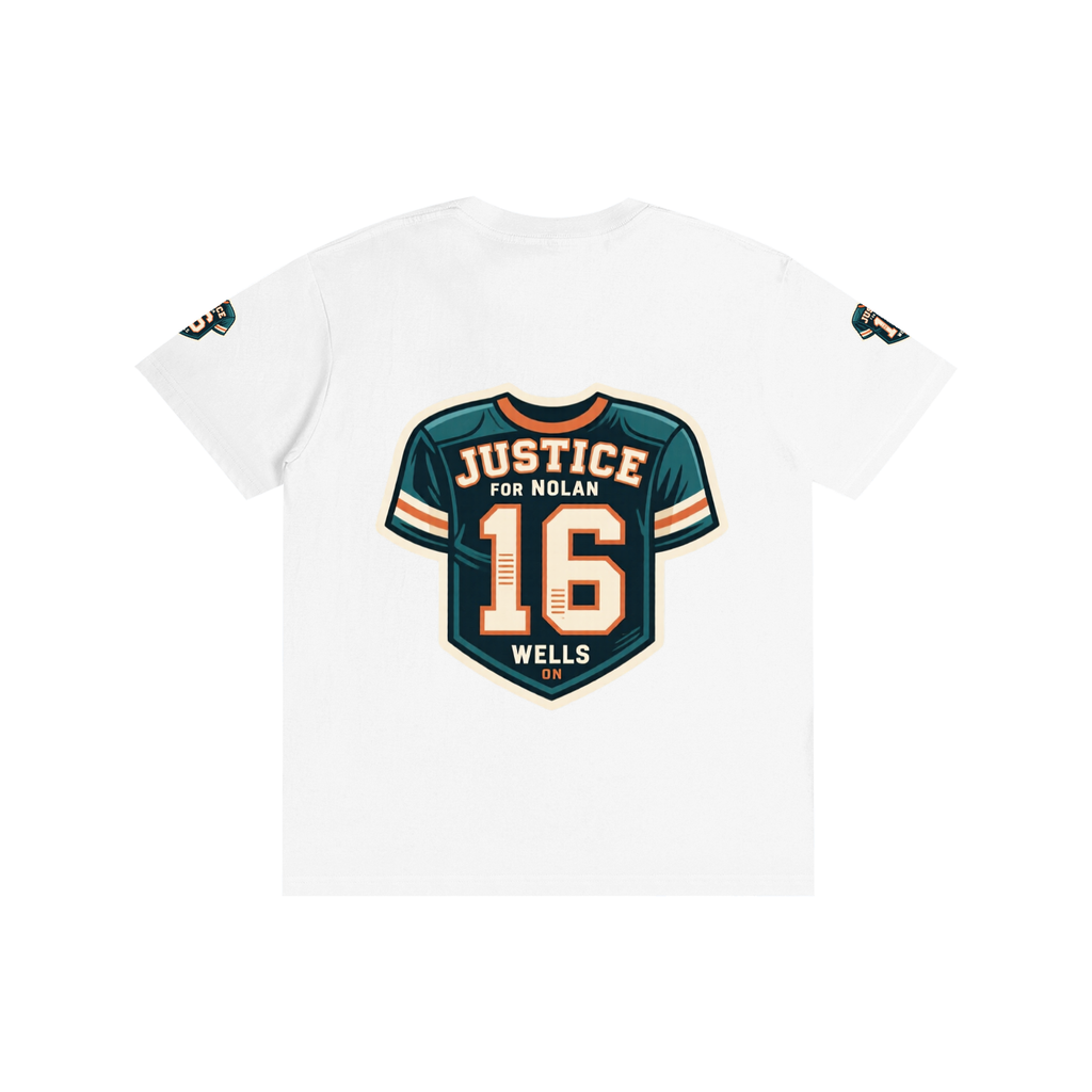 Justice for Nolan wells Pure Cotton Unisex T-Shirt