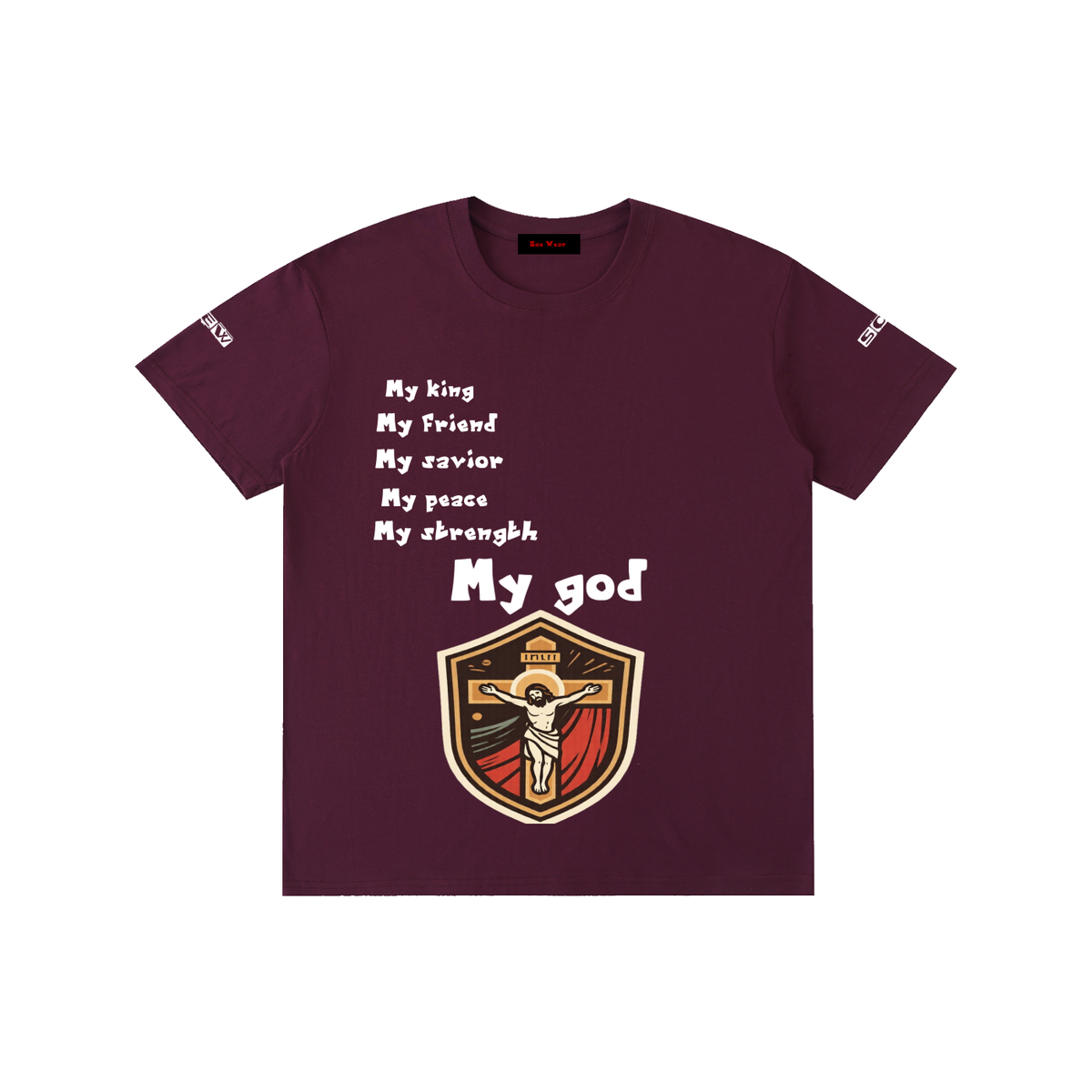 Christal God child Pure Cotton Unisex T-Shirt