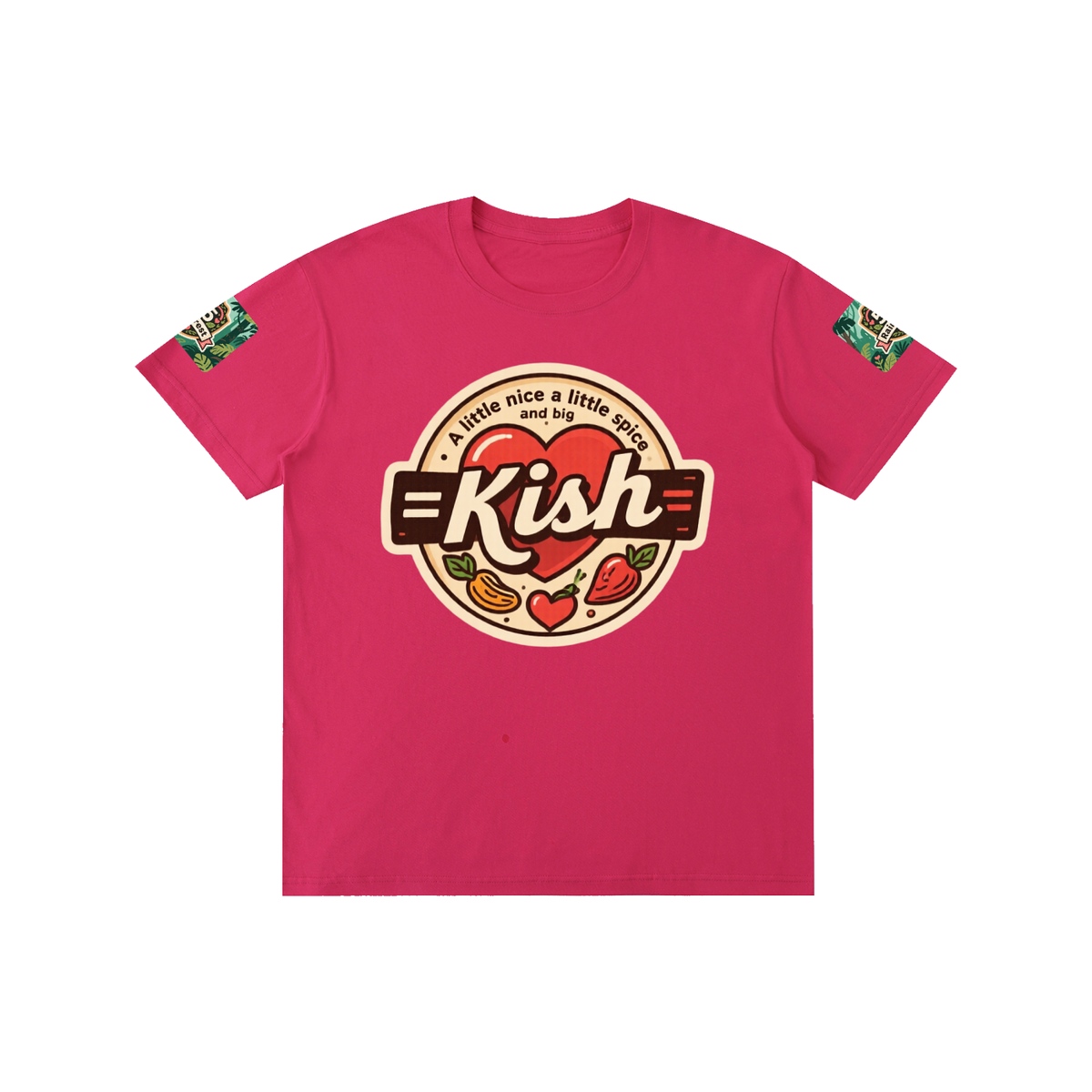 55 hearts kish Pure Cotton Unisex T-Shirt