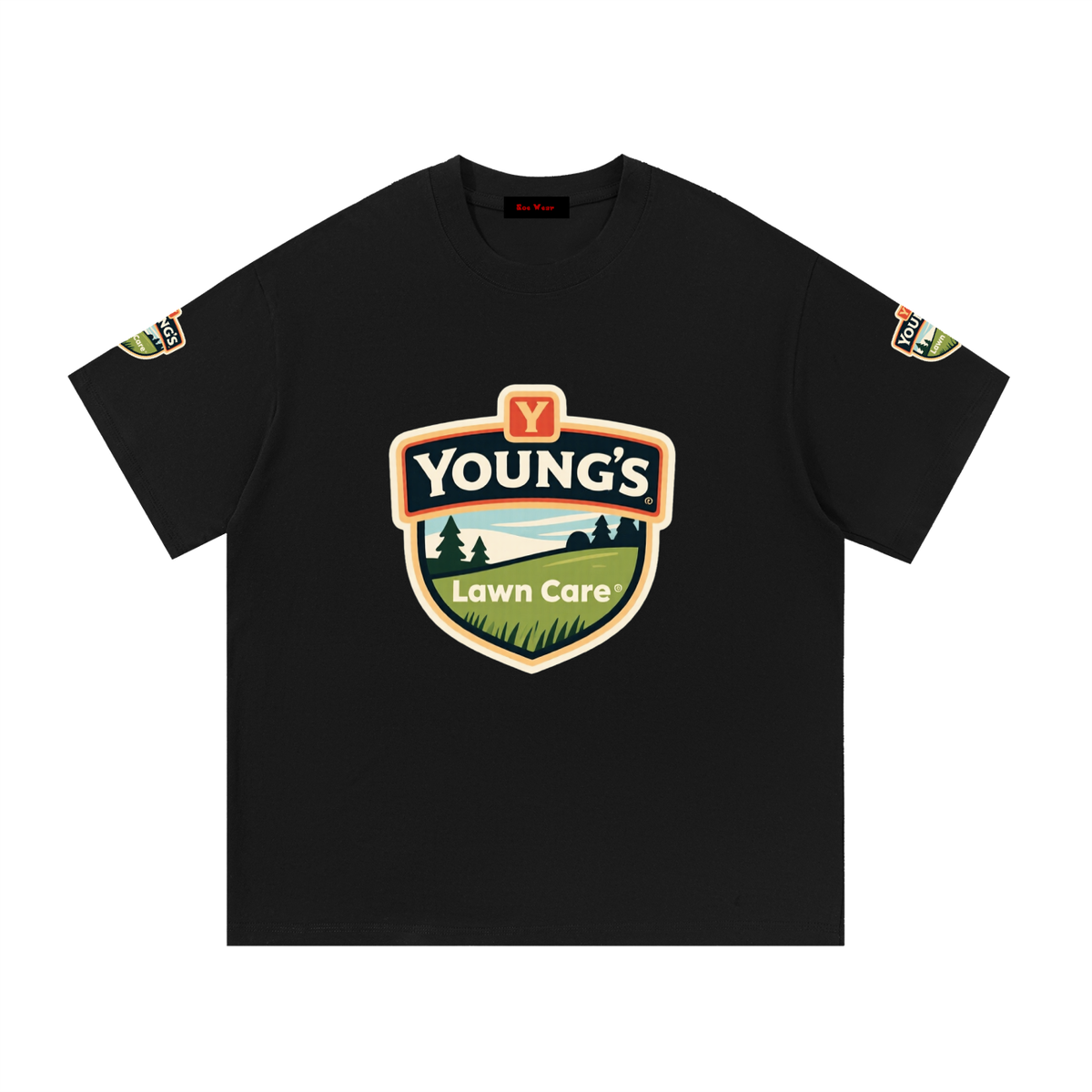 Youngs lawn care Essential Cotton T-Shirt