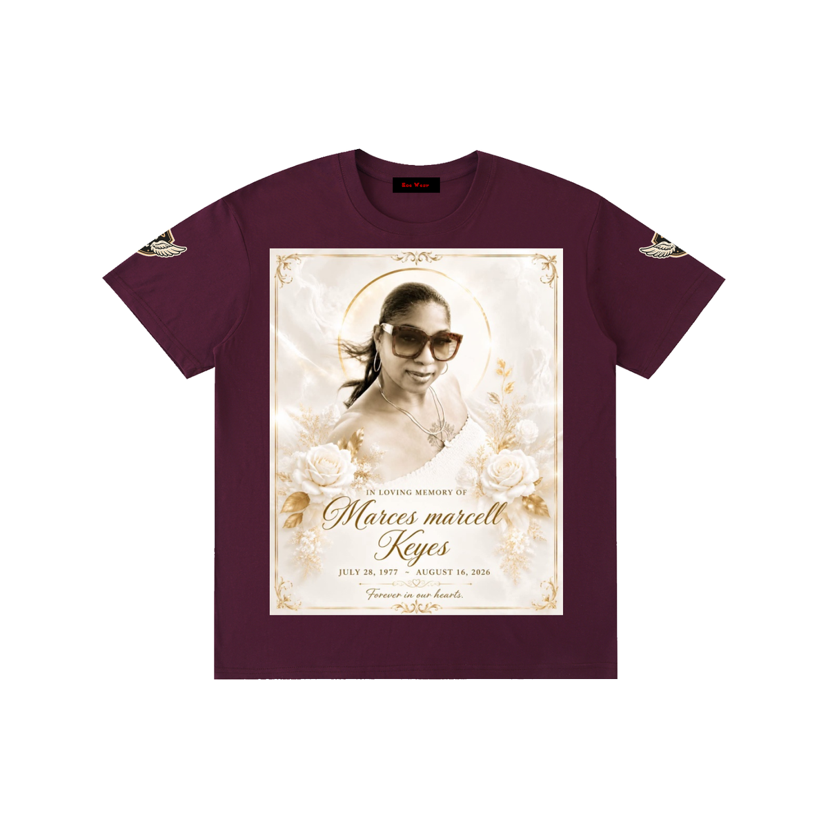 Rest in heaven babygirl Pure Cotton Unisex T-Shirt