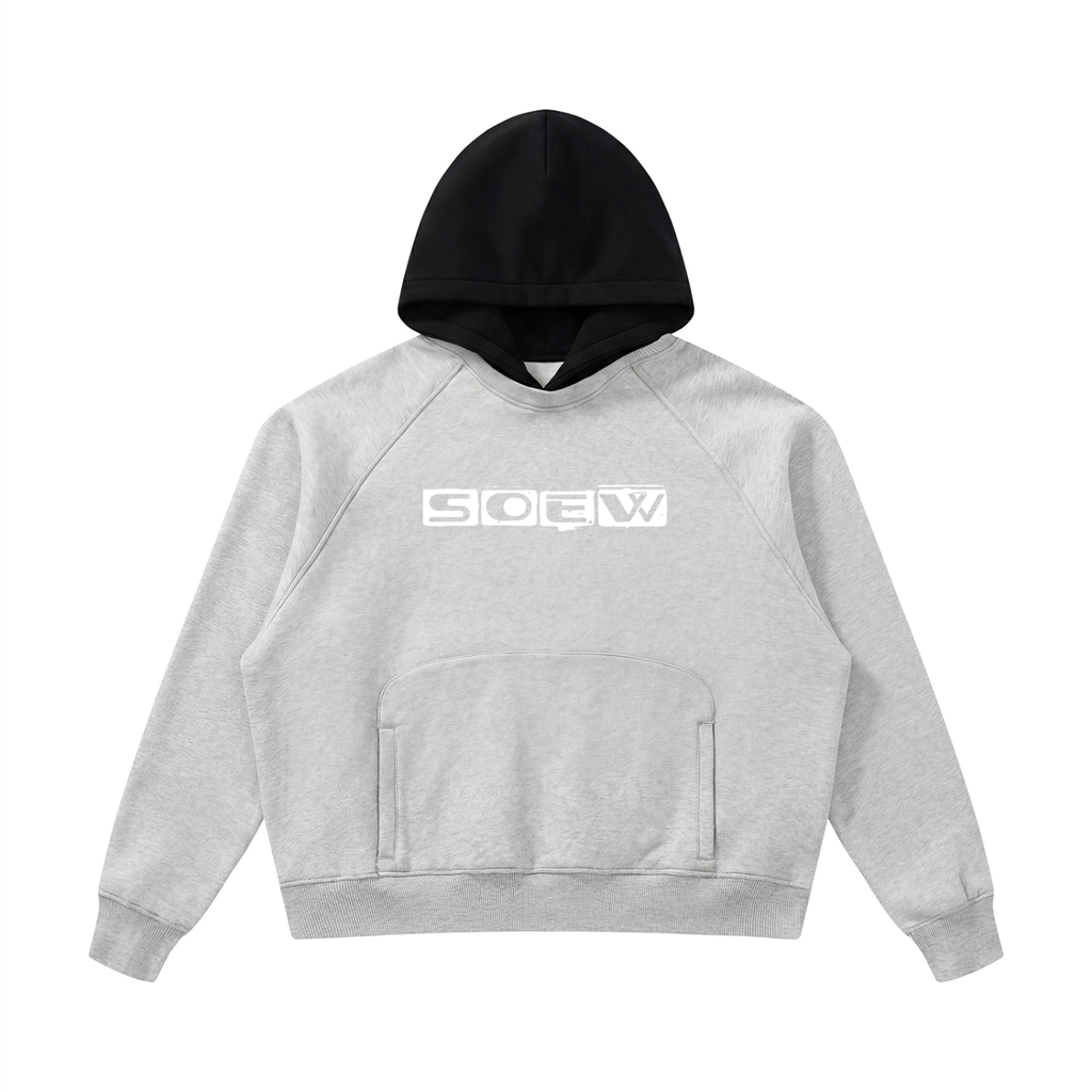 Stand on 10 with this 9 Unisex Fleece Raglan Color Block Hoodie
