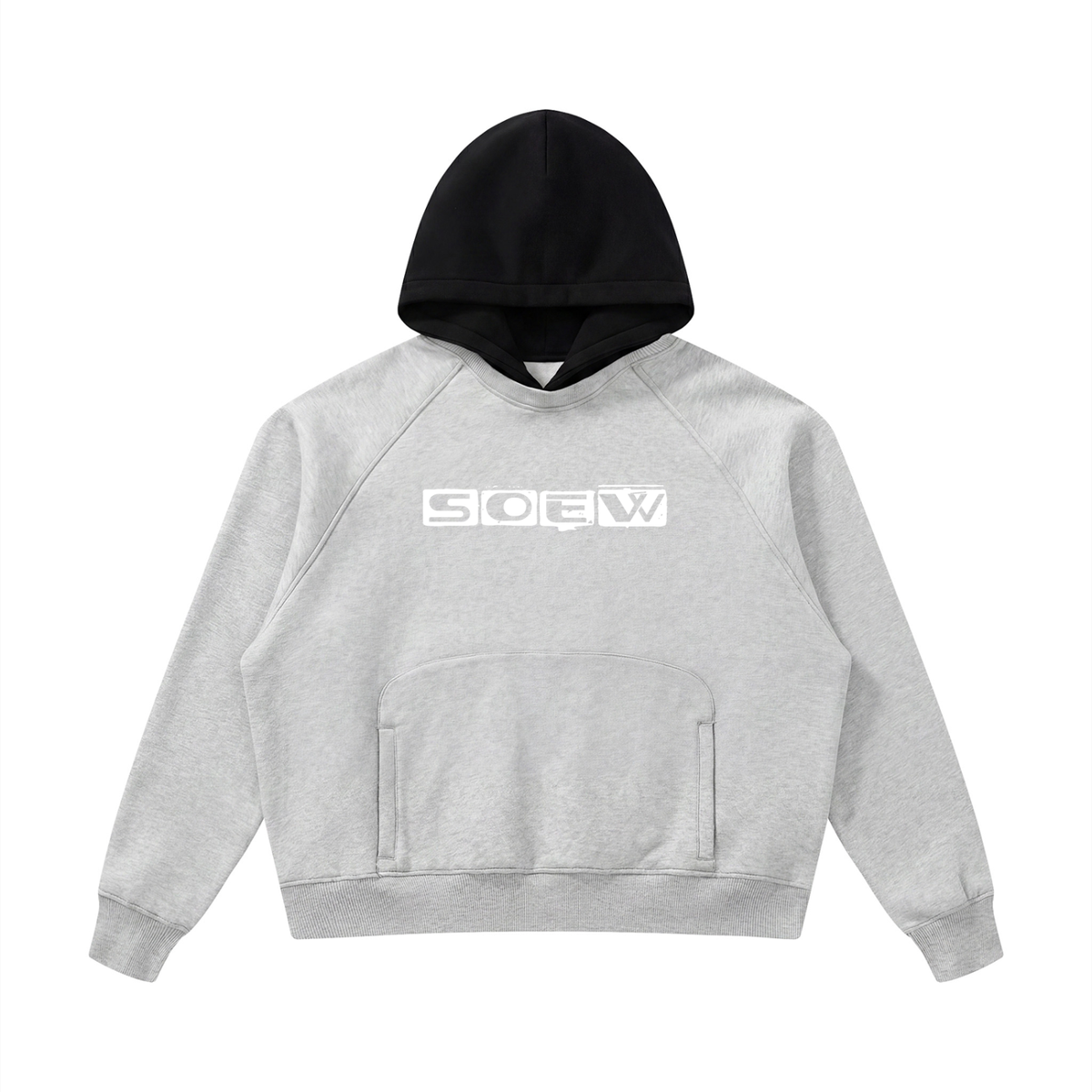 Stand on 10 with this 9 Unisex Fleece Raglan Color Block Hoodie