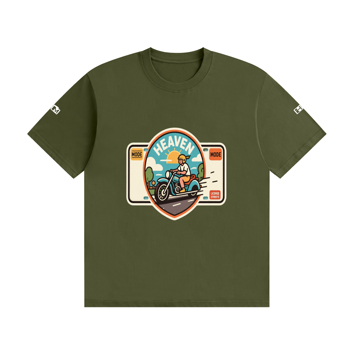 Heaven mode Unisex Seamless Cotton T-Shirt