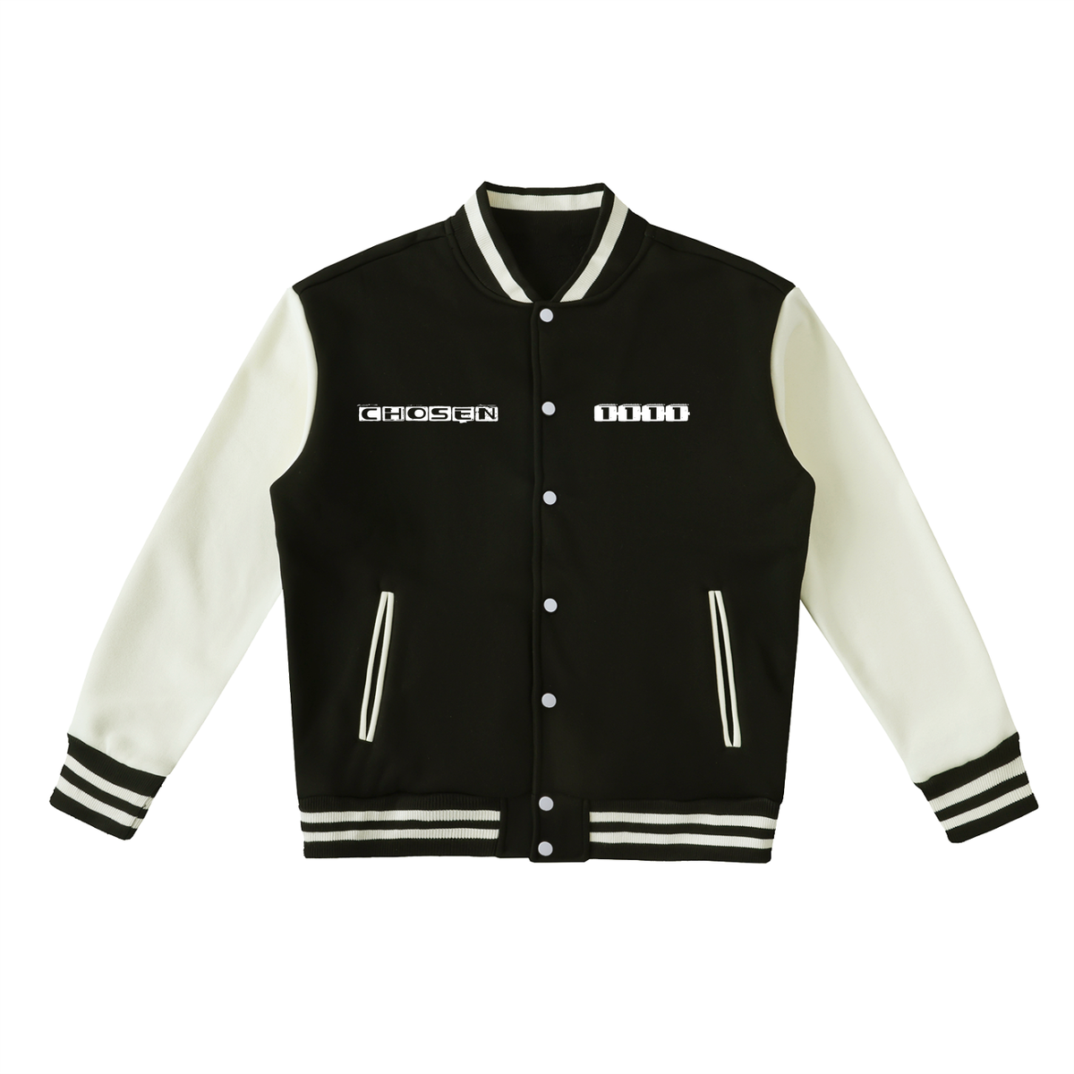 Chosen ones Two-Tone Fleeced Varsity Jacket