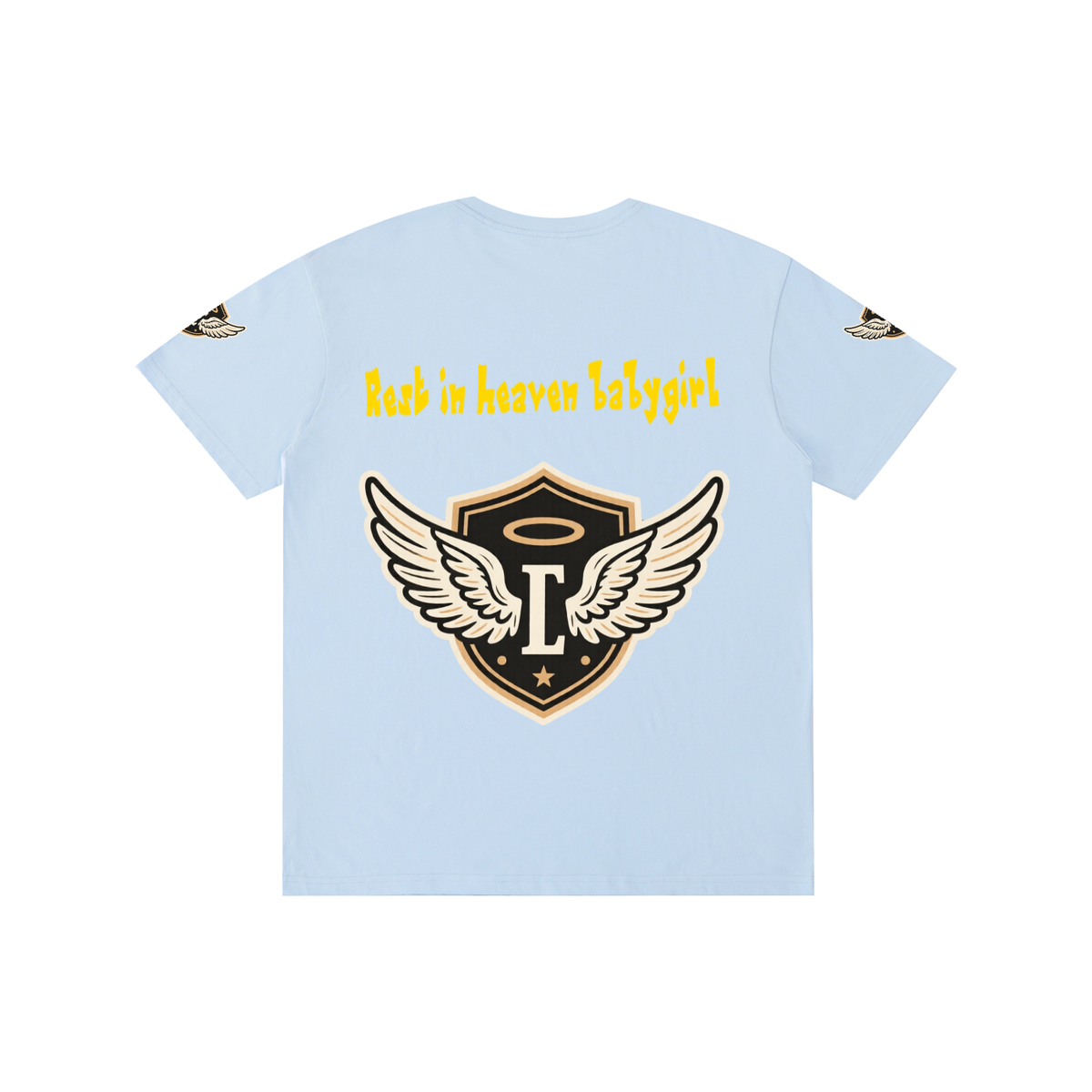 Rest in heaven babygirl Pure Cotton Unisex T-Shirt