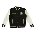 Tupe Slim Two-Tone Fleeced Varsity Jacket