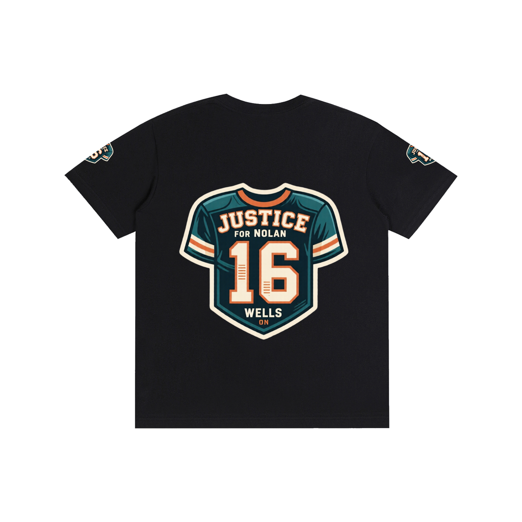 Justice for Nolan wells Pure Cotton Unisex T-Shirt