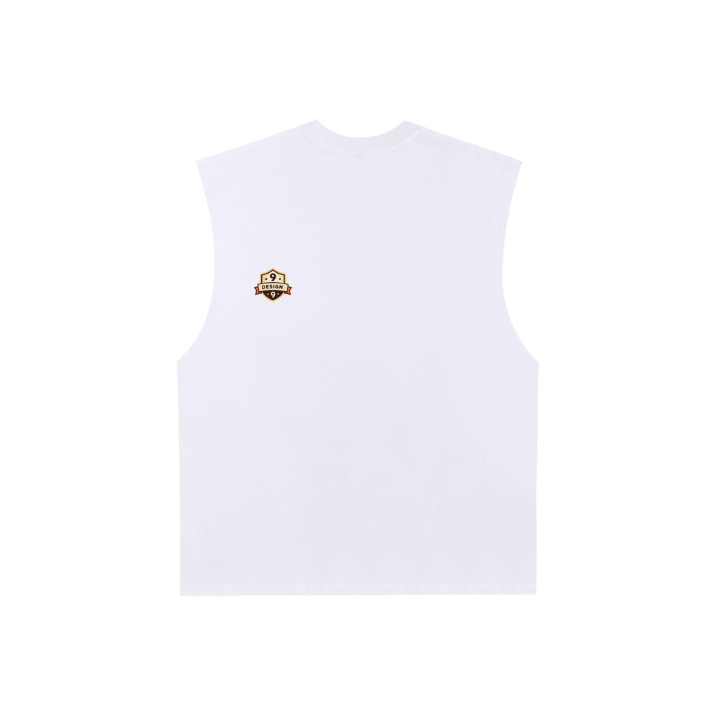 Women USA Raw Edge Cotton Tank Top