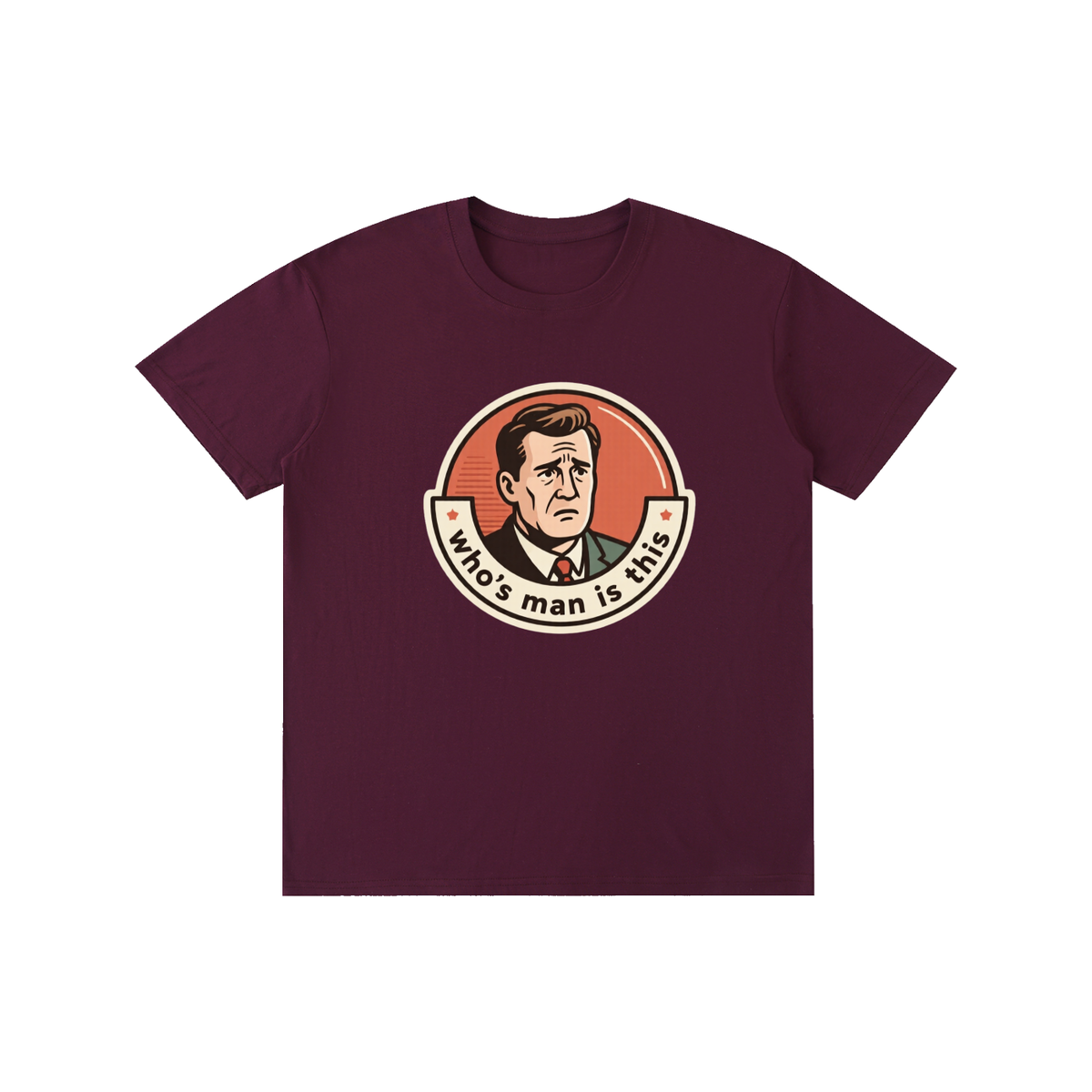 Who's man is this T-Shirt