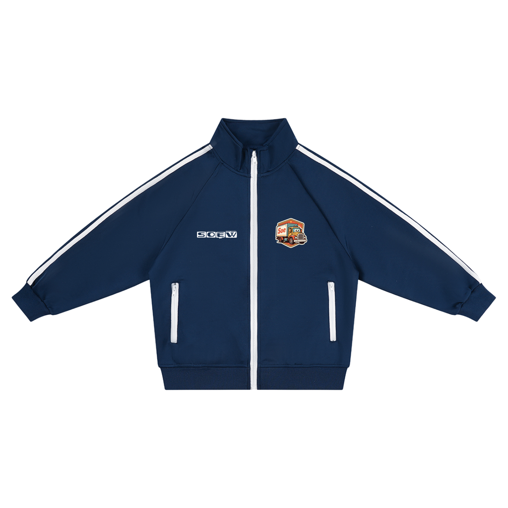 Soe Truck Kids’ Contrast Tape Coach Jacket
