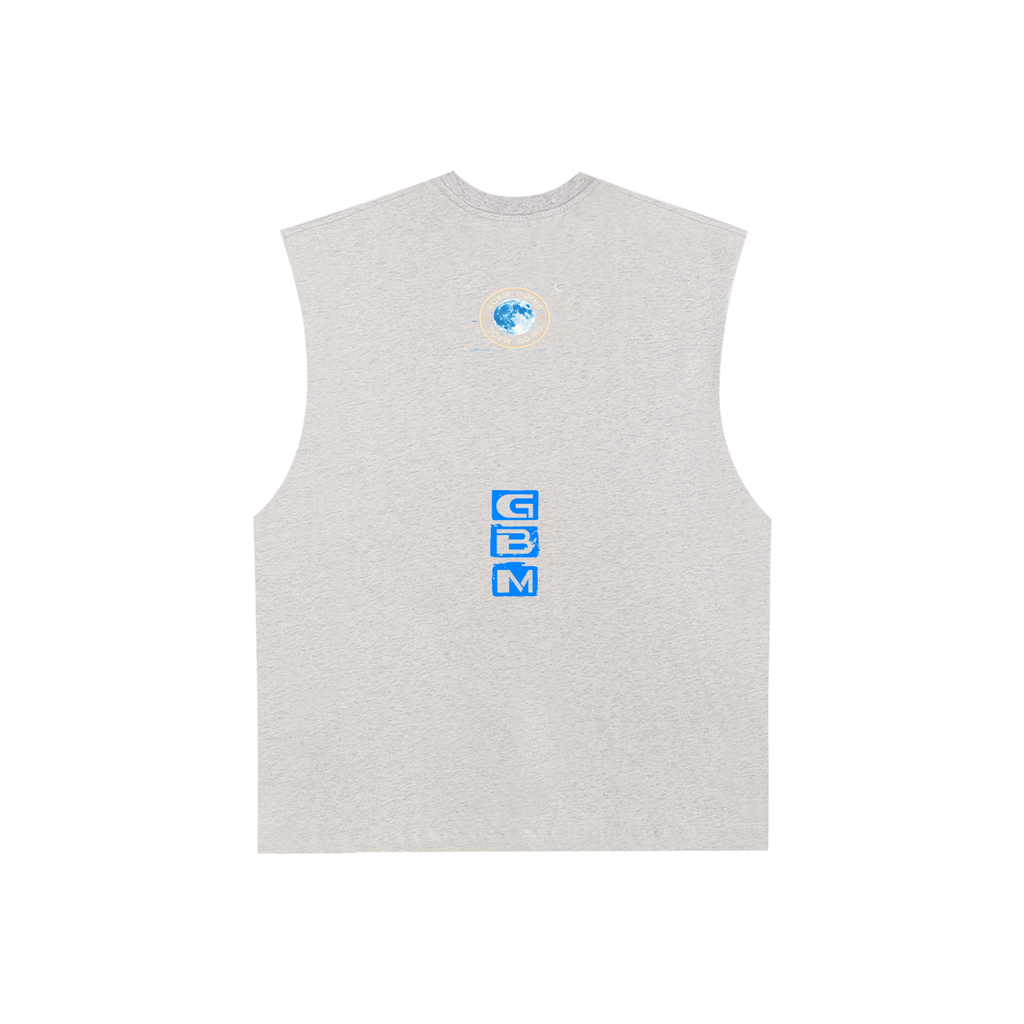 Going Blue Moon Cotton Tank Top