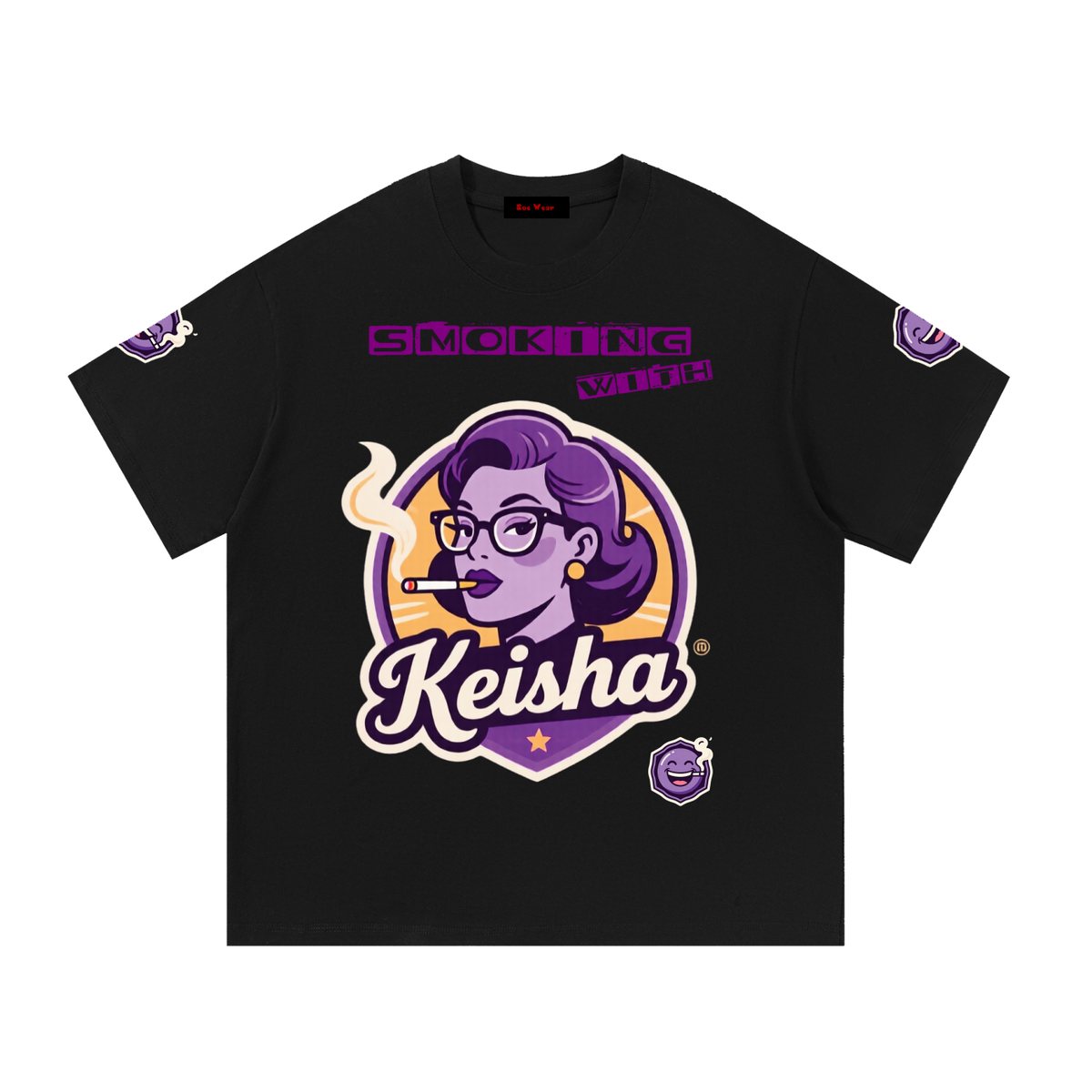 Smoking with Keisha Essential Cotton T-Shirt