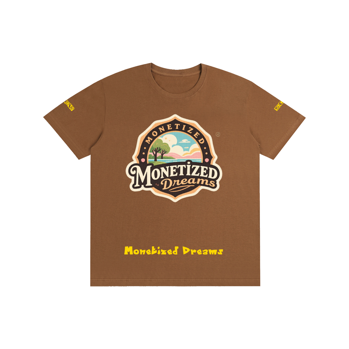 Monetized Dreams Pure Cotton Unisex T-Shirt