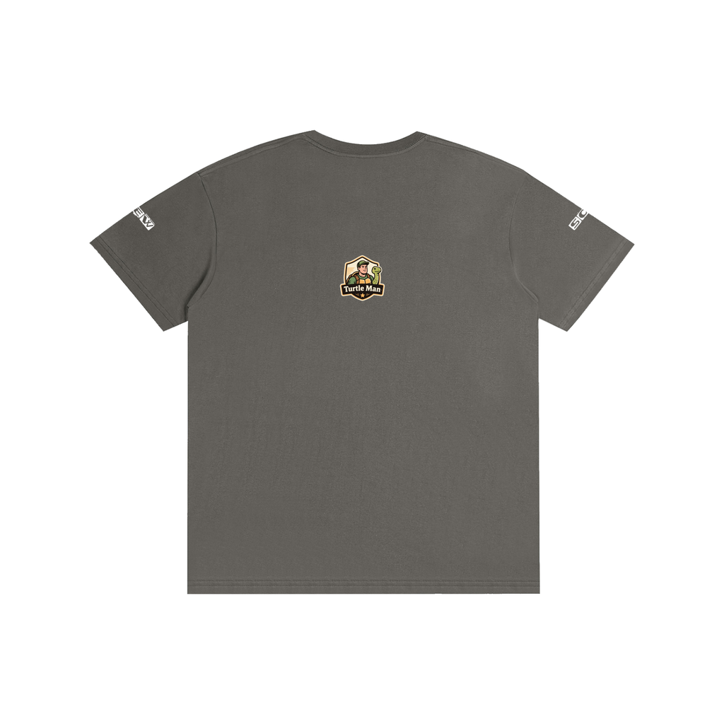 Turtle man Pure Cotton Unisex T-Shirt