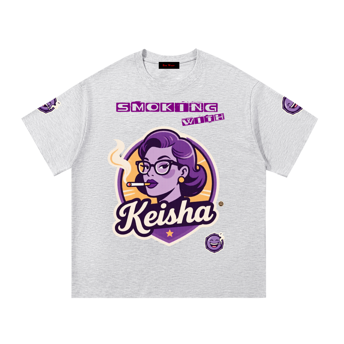 Smoking with Keisha Essential Cotton T-Shirt