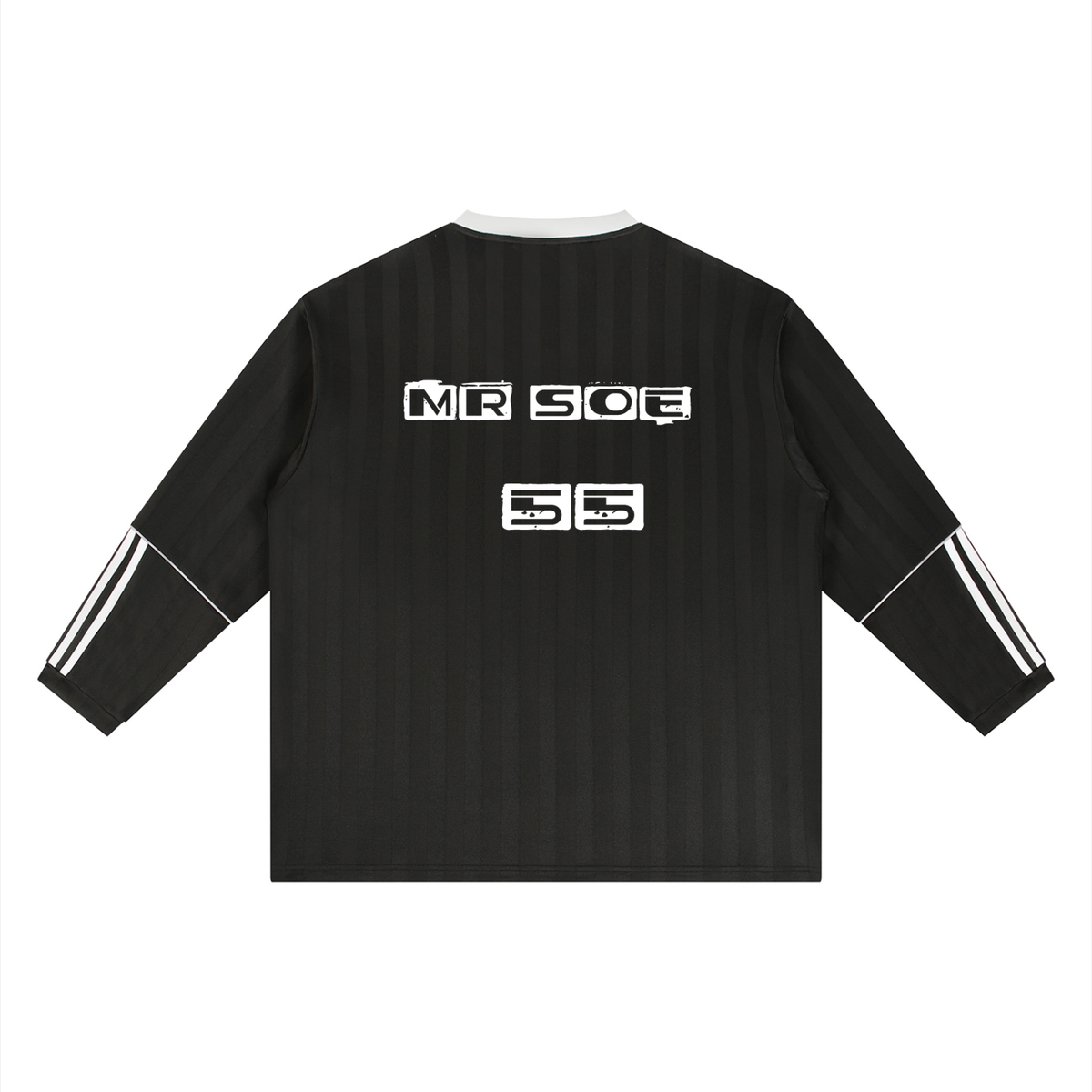 Mr soe Unisex Striped Soccer Jersey
